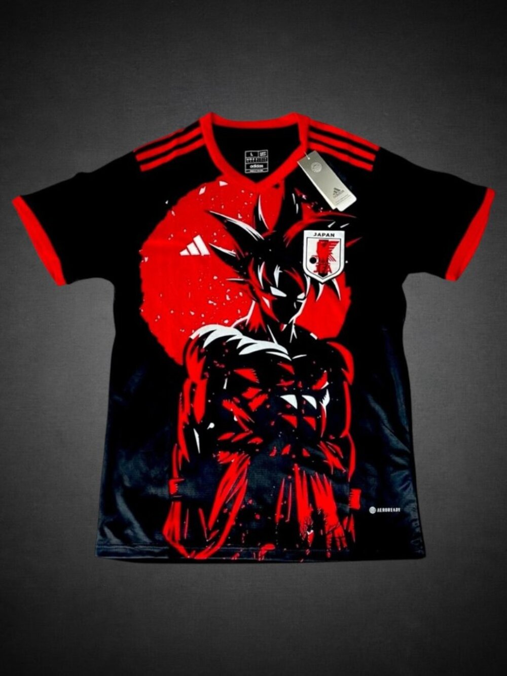 Japan special away kit. Dragon ball Z goku soccer football jersey. Brand new